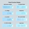 3 Phase Electricity Meter Bidirectional LCD Backlit 85‑270V Input Energy