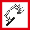 Betriebsausstattung24® Warning Combination Sign "Vorsicht! Explosionsgefahr" | Safety Sign /