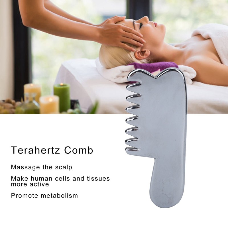 Comb Natural Energy Stone Terahertz Massage Lightweight Portable Shaving V
