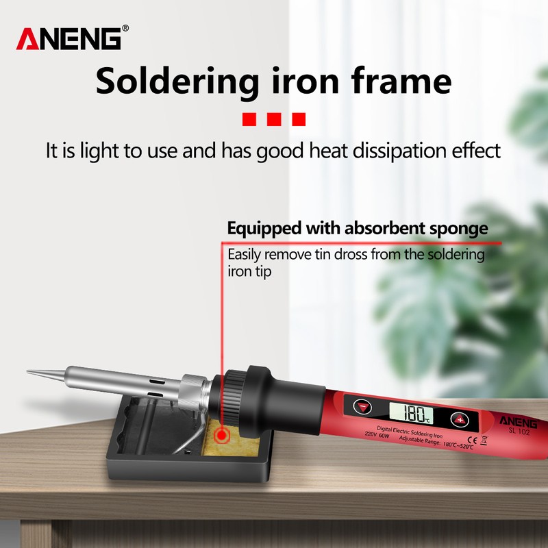 ANENG 12pcs Soldering Iron Kit Mini Electric Soldering Irons with