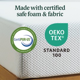 Zinus ZINUS 6 Inch Green Tea Cooling Memory Foam Mattress [New Version], Twin, Fiberglass Free, Medium Firmness, Cooling Gel Foam, Certified Safe Foams & Fabric, Mattress in A Box