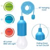 MODOAO Lamping LED Lamp, Pull Light Led Camping Lantern,Hanging Tent