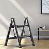 SOLADDER Step Stool, 2 Step Ladder with Anti-Slip and Wide
