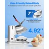 VEVOR Ice Crusher Machine, 220lbs Per Hour Electric 4 Blades