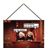 generisch Tin Sign 20 x 30 cm Domed with Cord