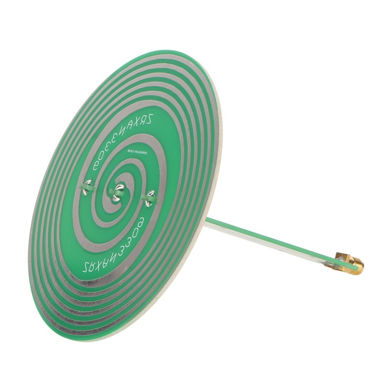 0.8‑8.5GHz Ultrawideband Circular Polarization Antenna 3‑6dBi Isometric Helical Spiral Antenna