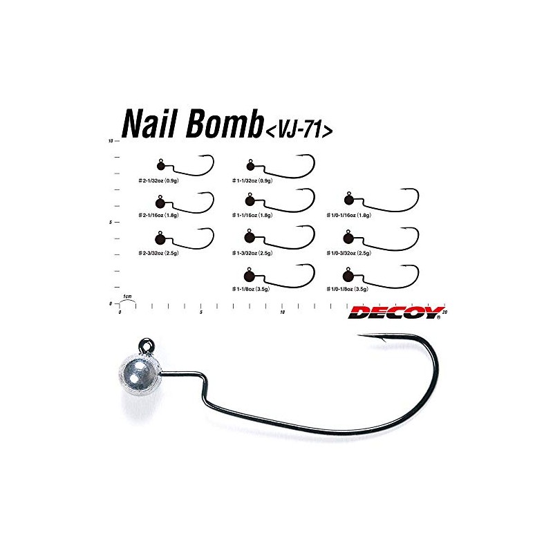 Katsuichi Decoy Nail Bomb VJ-71 1/8oz #1
