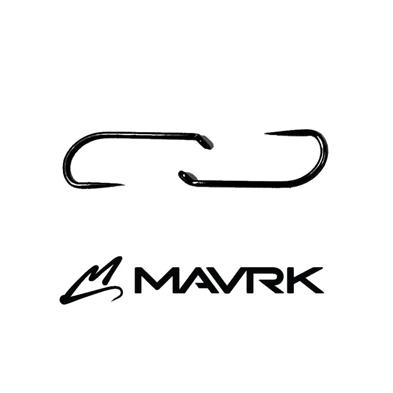 Mavrk Fly Fishing Euro Nymph Competition Barbless Hooks 125pcs Multi-Pack