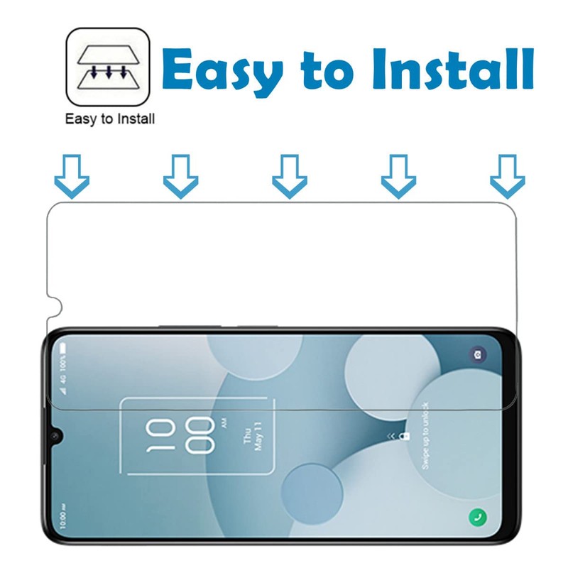 AISELAN for TCL 40 XL Glass Screen Protector, [2 Pcs]