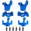 Vgoohobby Aluminum Steering Blocks Caster Blocks C-Hubs Stub Axle Carriers
