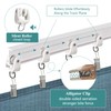 Flexible Bendable Ceiling Curtain Track Room Divider 12Ft Curved Curtain