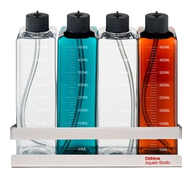 CHIHIROS AQUATIC STUDIO Dosing Container and Holder Kit - Precision Dosing for Aquarium Care - 450ml Plastic Dispenser