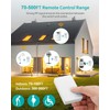 Remote Control Outlet, 15A/1500W, 500 Feet RF Range Light Switches