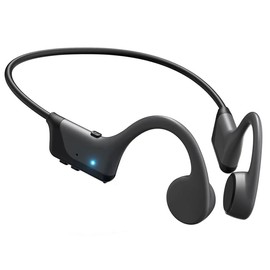 Wireless Bone Conduction Headphones, Open Ear, Bluetooth 5.4, Sweat Resistant IP55, 8h Playtime, Sports, Gym, Running, Cycling, Hiking