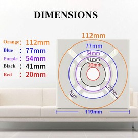 SKY Security Camera, Mounting Hardware, For Surveillance Camera, Security Camera, Attachment, Stainless Steel Band, 2 x Diameter 7.9 inches (20 cm)