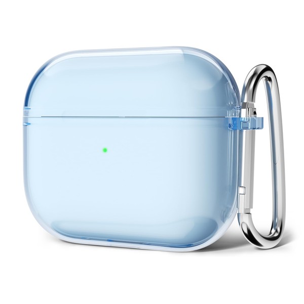Svanove for Airpods 4 Case Clear Hard Plastic, Transparent Simple