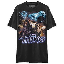 The Thing 1982 John Carpenter 80s Horror Retro Vintage Unisex Classic T-Shirt (Black, Large)