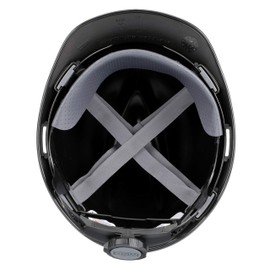 MSA 10079479 V-Gard Slotted Hard Hat, Americaln Eagle,, Capacity, Volume, Polyethylene, Standard, black/Red/White/Blue