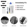 2 Pack for Galaxy Note 20 Ultra Power Volume Button