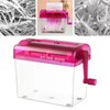Perfeclan Paper Shredder, Manual Paper Shredder, Mini Hand Crank Shredder,