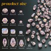Laopottbeads 1500 Pcs Crystal Glass Beads for Jewelry Making –