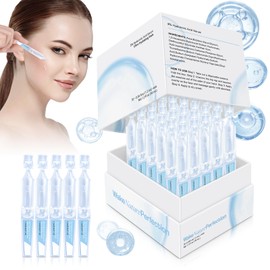 3% Hyaluronic Acid Serum Ultra-Hydrating Vials, 30 PCS Hyaluronic Acid Tubes Reduces Ｗrinkles, Wake Nature Perfection Hyaluronic Acid for Moisturizing and Anti-Aging for All Skins
