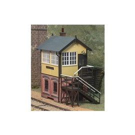 Peco LK-715 Lineside Signal Box - Brick Base O Gauge