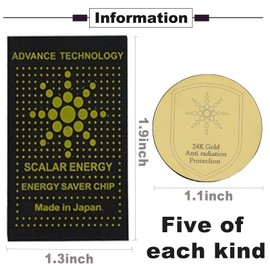 10 PCS EMF Anti Radiation Protection Sticker Shields Blocker Electronic Devices Radiation Protector Stickers Shield Sticker for Mobile Phones laptops blocks 5G Wi-Fi bluetooth protection neutralizer