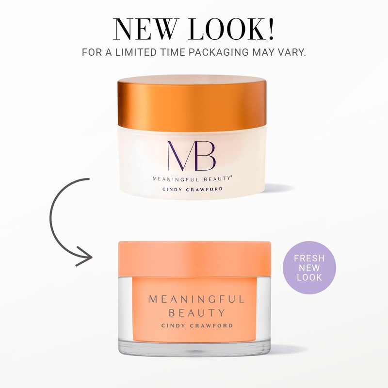 Meaningful Beauty Vitamin C Overnight Brightening Water Creme with Activated