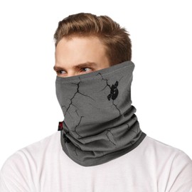 LANLFY Flame Resistant Face Mask for Men FR Neck Gaiter Headwear Covering CAT HRC 2 ARC Flash Head Protector Welding Clothing Accessories Skull Printed