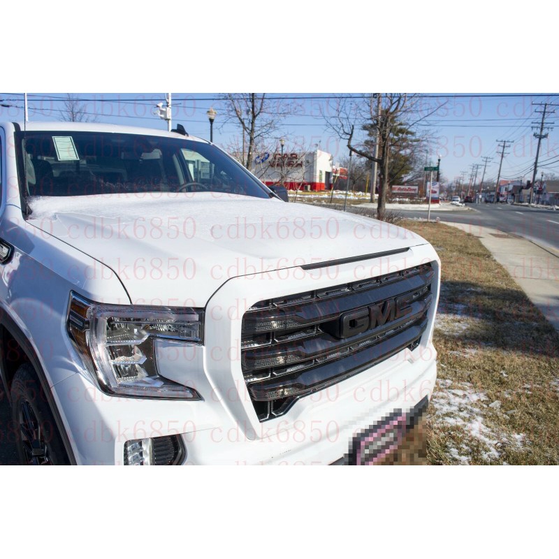 Auto Front Matte Black Emblem Overlay 2019-2024 GMC Sierra 1500