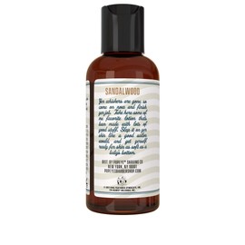 Popeye Shaving Co Nourishing Post Shave Lotion, Soothing Men's Aftershave Lotion for all Skin Types, Sandalwood Scent, 4 oz