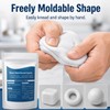 Steel Reinforced Epoxy Putty,Strong Clay Iron Adhesive,Waterproof 2-Part Repair Clay,High