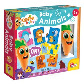 Liscianigiochi 107285 Animal Babies Educational Game, Multi-Coloured