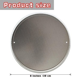 Toilet Sign Hanging Metal Sign 8x8 In Bathroom Wall Prompt Sign Suitable for Outdoor Spaces