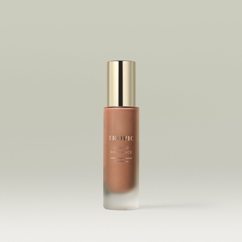 Tropic Skincare Liquid Radiance Adaptogen Serum Foundation, Shade 10 (Deep