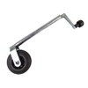 Heavy Duty Caravan Jockey Wheel 34MM (Lightweight Plastic Rim Trailer