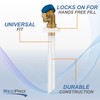 RecPro RV Secure Hands Free Water Tank Fill | Clear