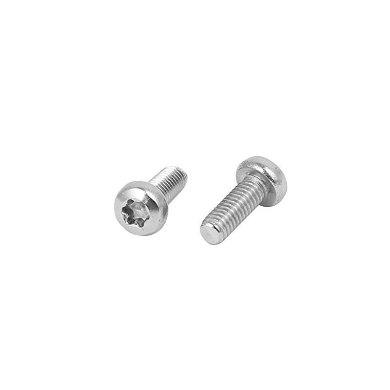 Sourcingmap M3 x 8mm 316 Stainless Steel Round Torx Head