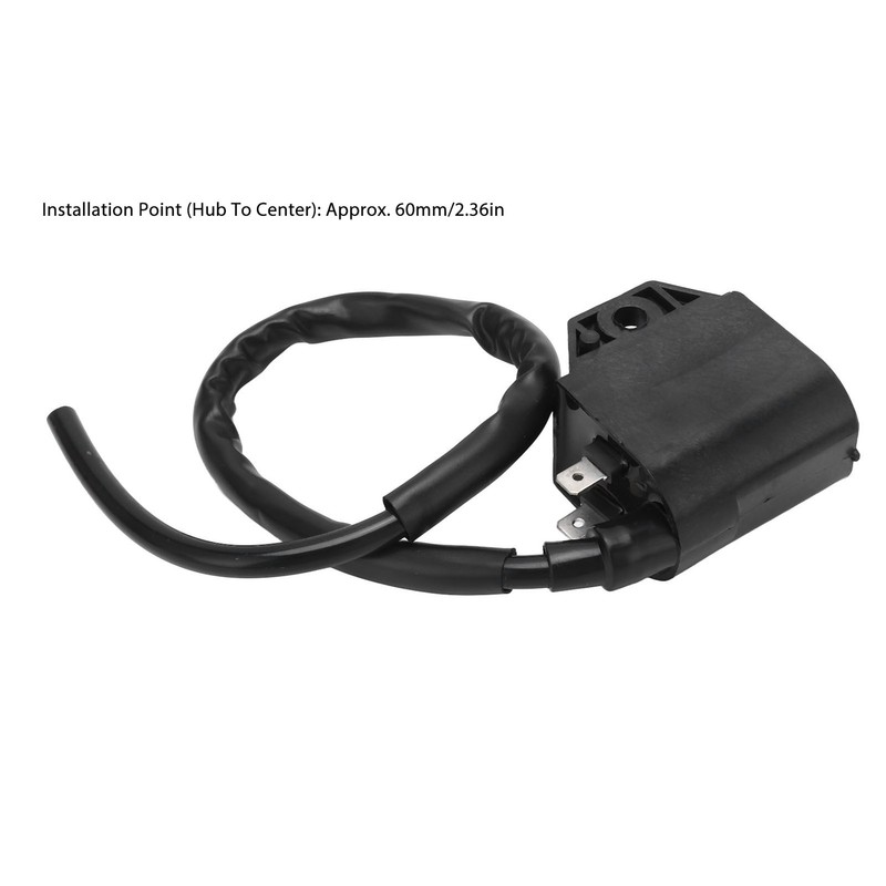 90 Degree Elbow Cap Ignition Coil DC12V 60mm Replacement for