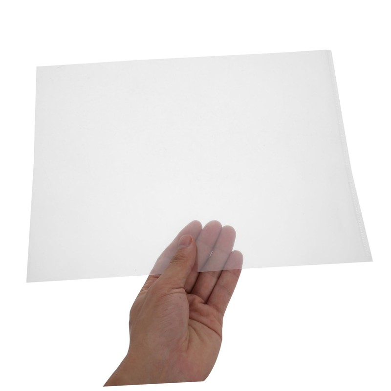 Operitacx 20pcs Paper Sleeves Sheet Protectors Bulk Binder Pockets Paper