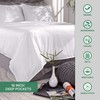 Pure Bamboo Sheets Queen Size Bed Sheets 4 Piece Set,