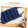 SHINEOFI Canvas Rolling Tool Bag for Car Electricians Portable Tool