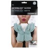 Casabella Large Aqua Cleaning Gloves with Double Cuff Flocked Cotton