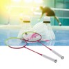 2 Player Badminton Racquets Adults Lightweight Carbon Fiber Rackets with