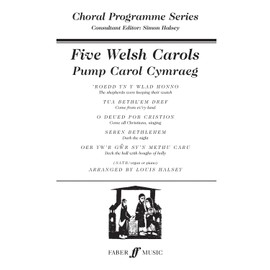 Five Welsh Carols SATB Accompanied (Choral Programme Series)