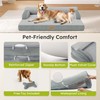 CWAWZ XL Orthopedic Dog Bed, Extra Large Dog Bed, Dual-Sided