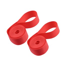 Partuto 29" Bike Wheel Rim Strip Rim Tape Liner Inner Tube Band PVC Red Pair Replacement