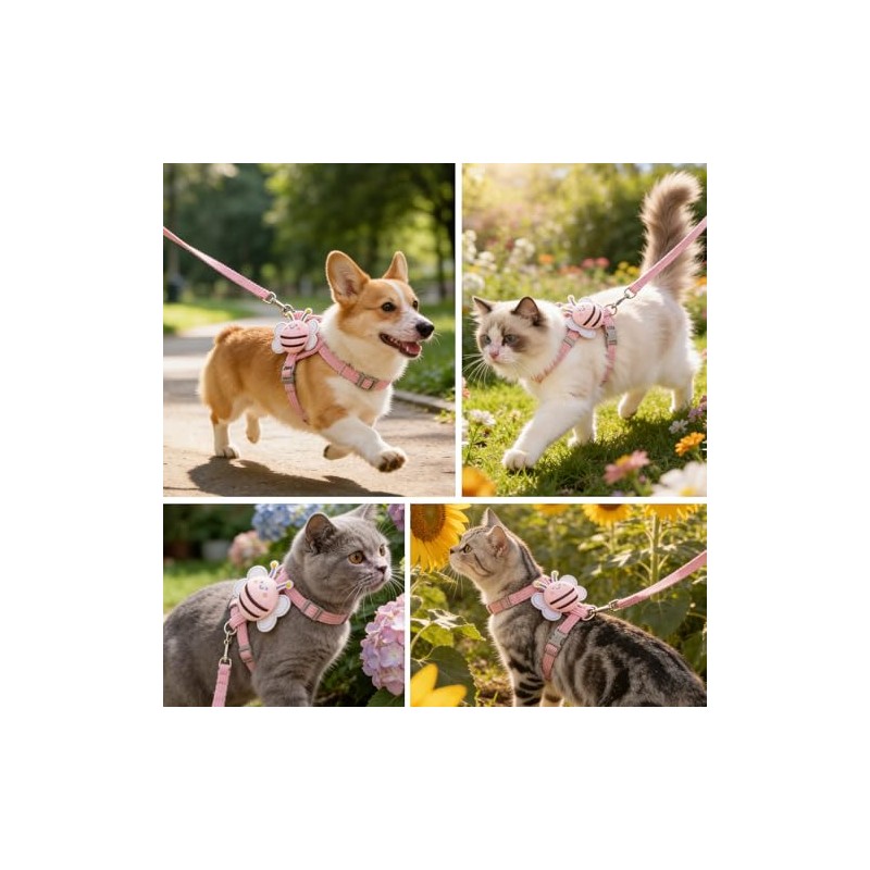 Jasonwell Pechera para Gato Arnes - Arnes para Gato Collar