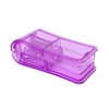 ShysTech Pill Cutter, Splitter, Organizer for Pills/Supplement/Medication 2 Pack (Purple)